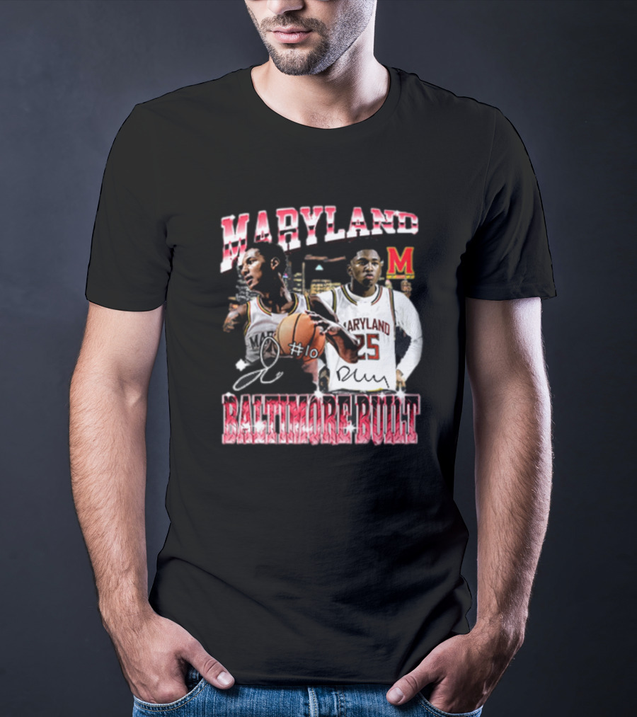 Derik Queen And Julian Reese Baltimore Built T-Shirt