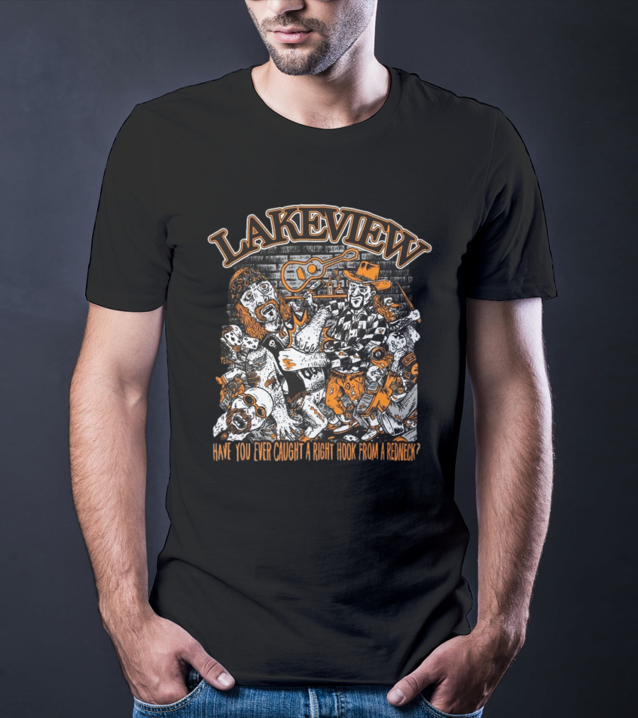 Down Right Lakeview Bar Fight T-Shirt