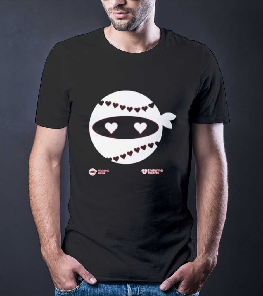 Enduring Hearts Pitching Ninja T-Shirt