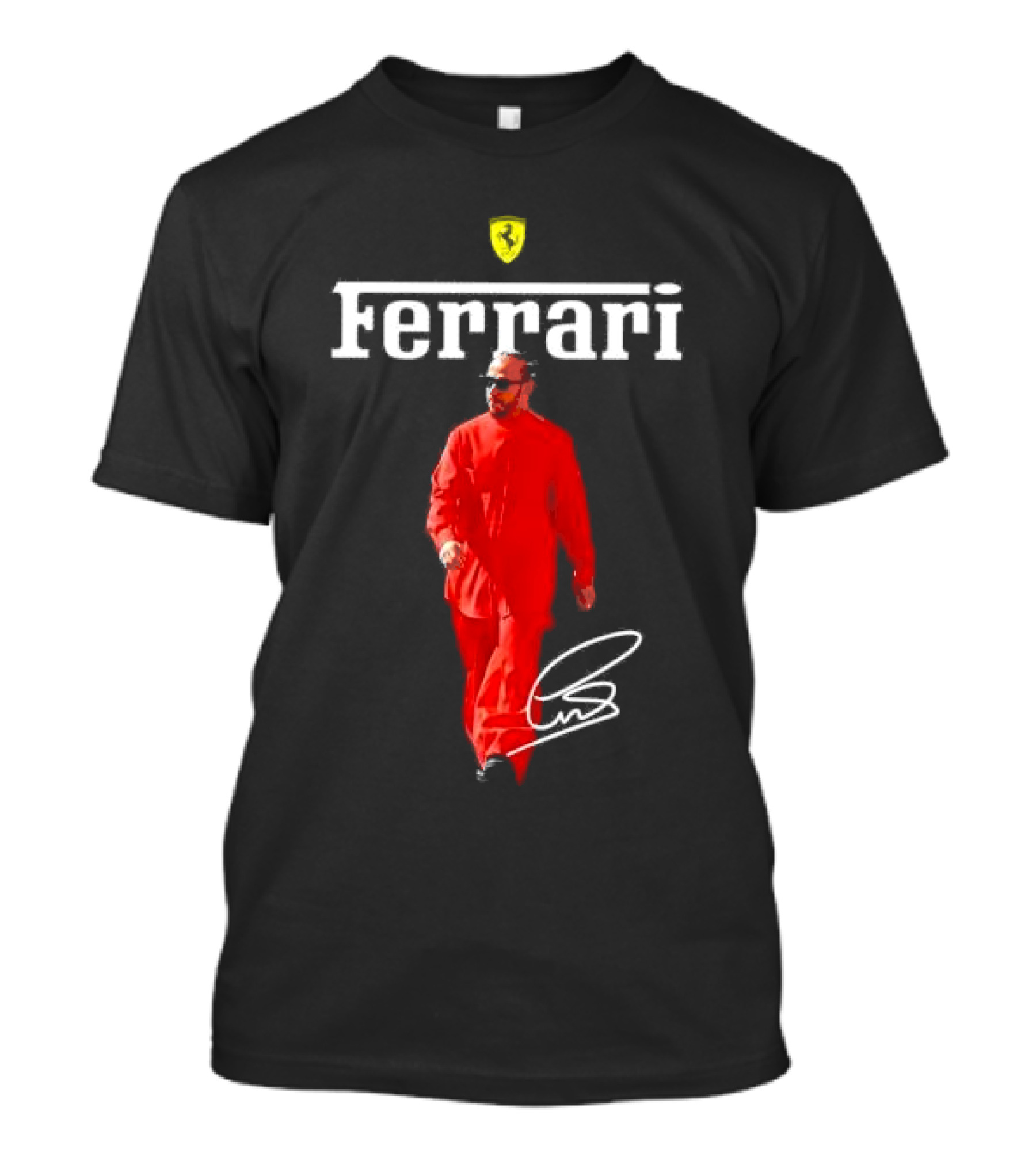 Ferrari Lewis Hamilton Signature T-Shirt