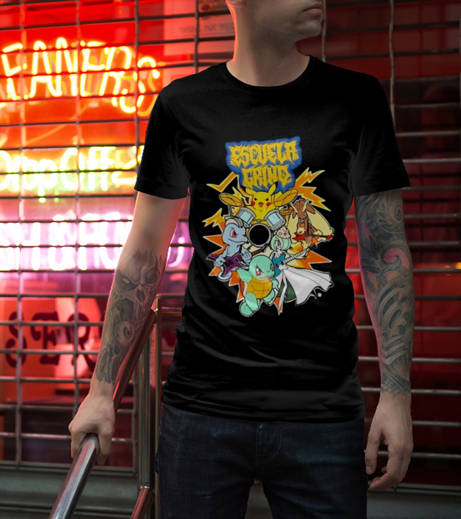 Escuela Grind Egxdmc Pokémon T-Shirt