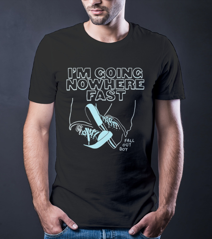 Fall Out Boy Going Nowhere Fast Boyfriend Fit Girls T-Shirt