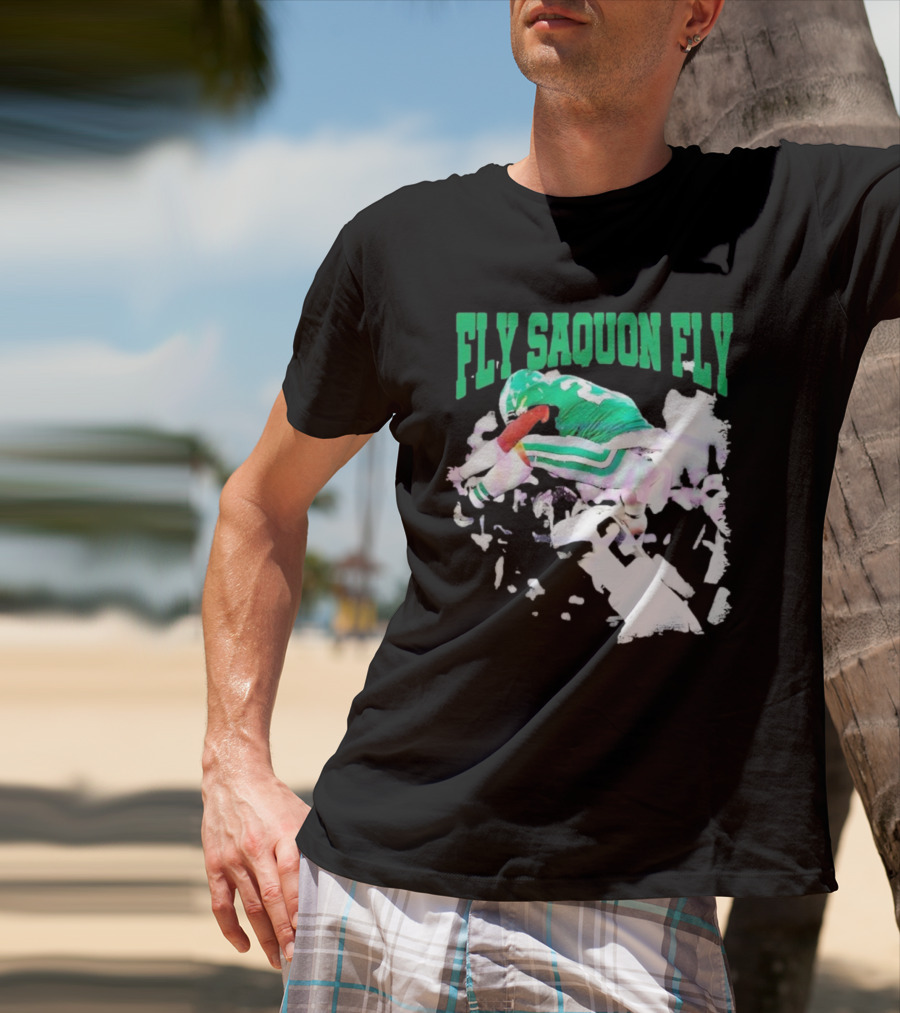 Fly Squon Fly Philadelphia Football Player T-Shirt