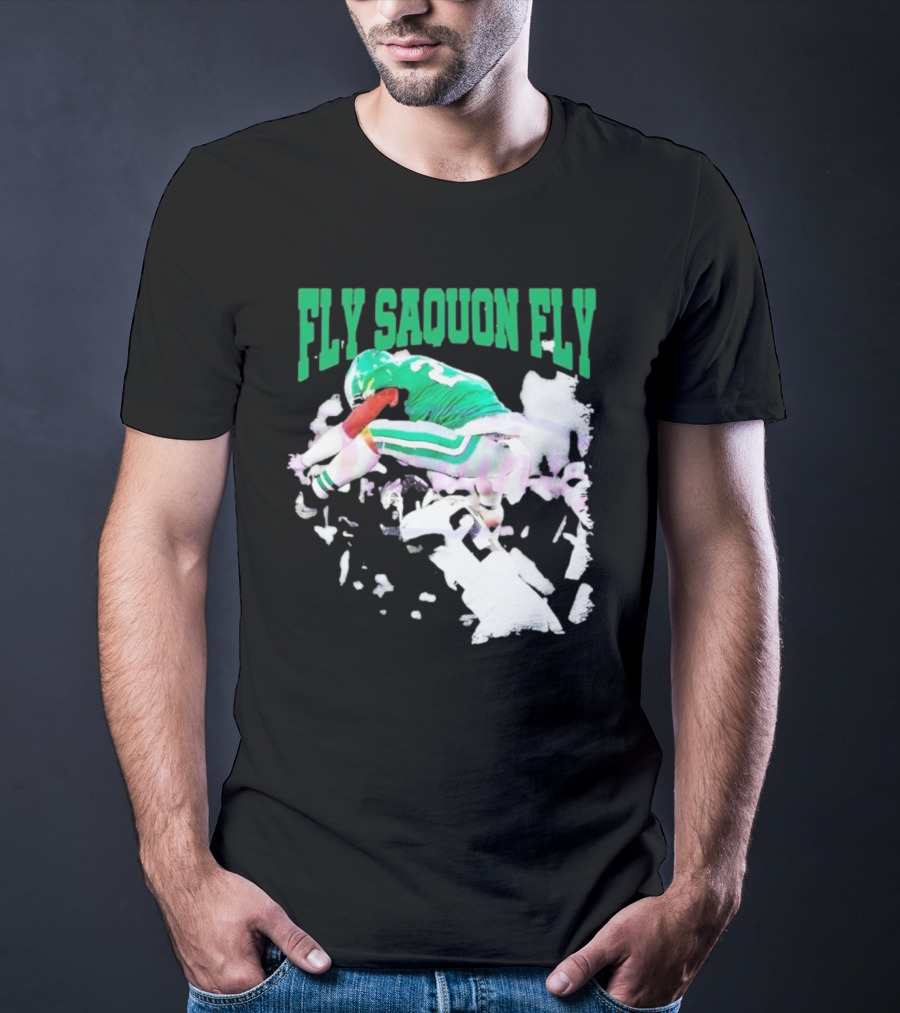 Fly Squon Fly Philadelphia Football Player T-Shirt