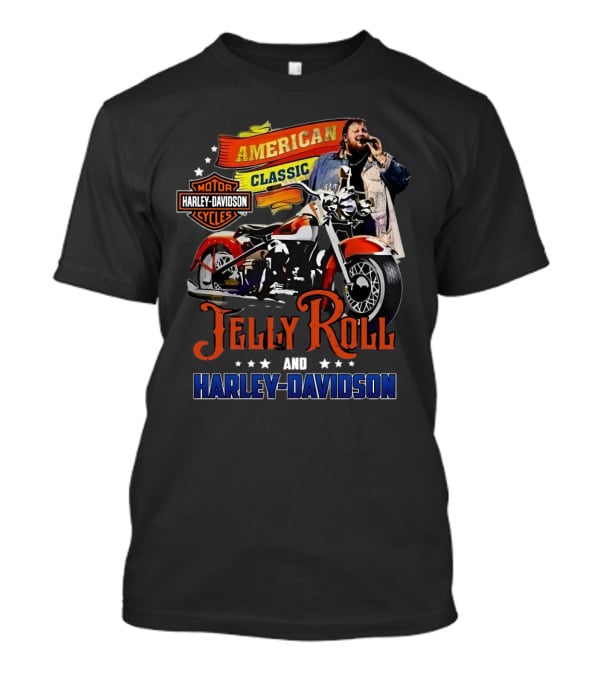 Harley Davidson – Jelly Roll American Classic Signature T-Shirt