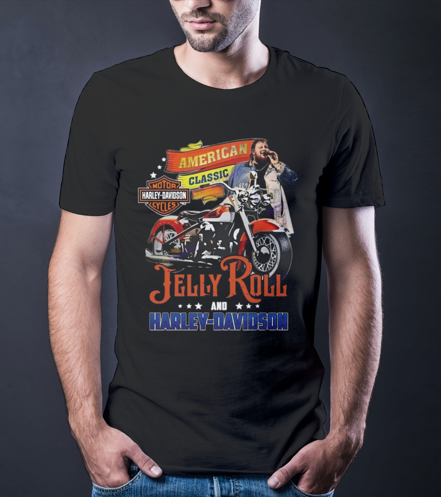 Harley Davidson – Jelly Roll American Classic Signature T-Shirt