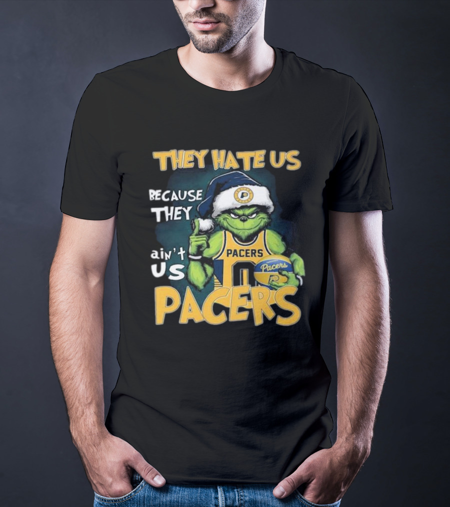 Grinch They Hate Us Because They Ain’t Us Packers T-Shirt
