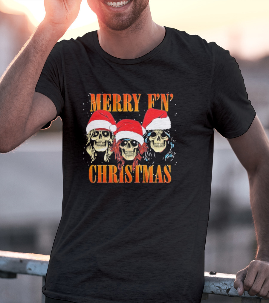 Guns N’ Roses Merry F’N’ Christmas T-Shirt