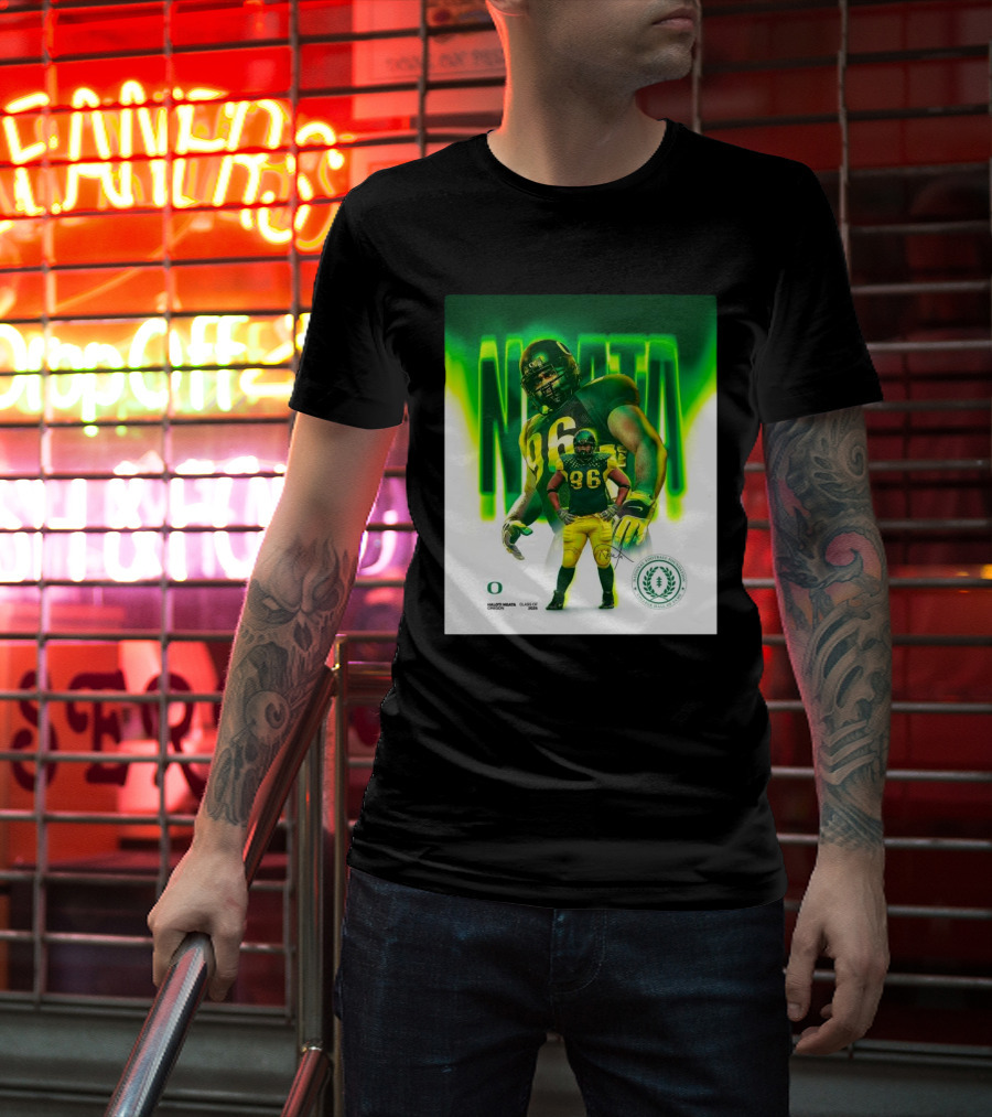 Haloti Ngata Oregon Ducks Football Inducted Into The College Football Hall Of Fame Of The Class Of 2025 T-Shirt