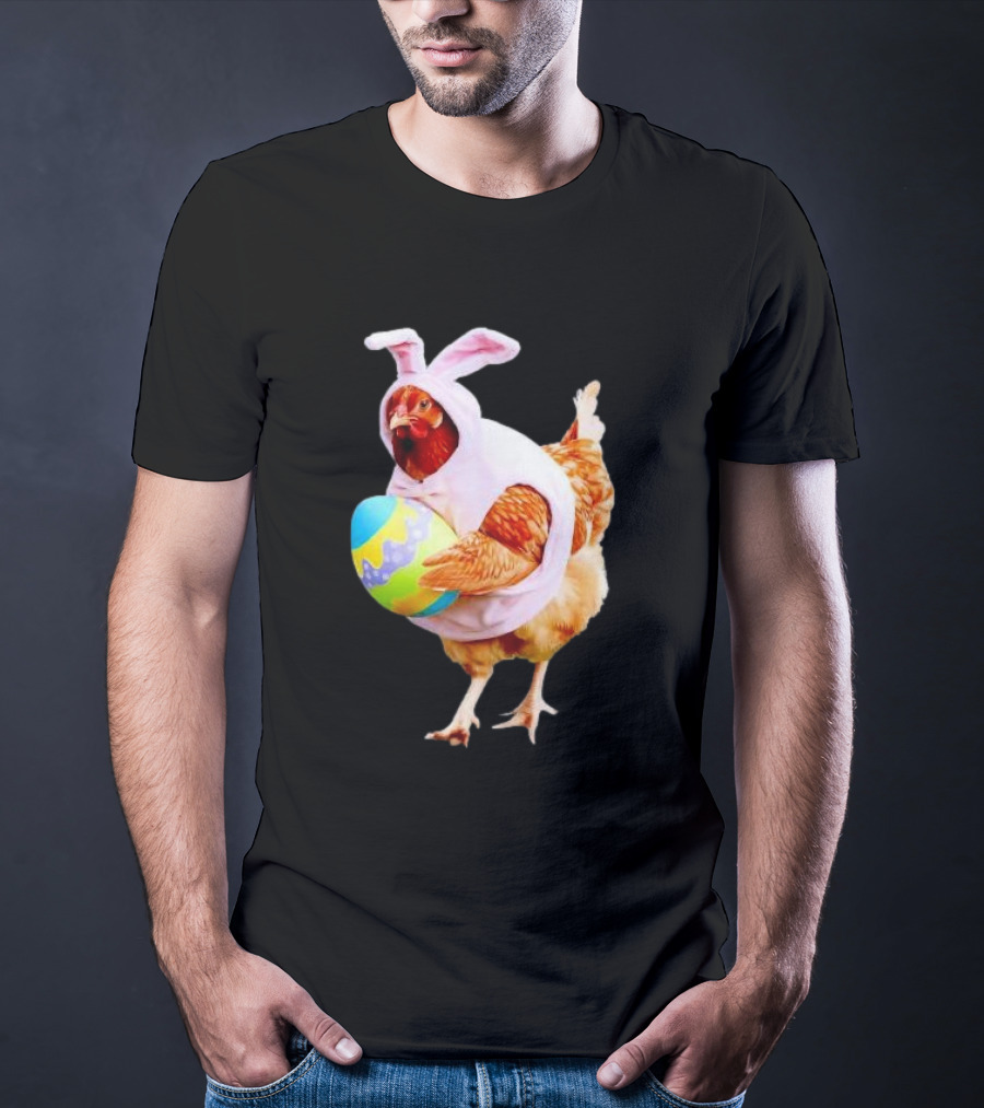 Happy Easter Chicken Bunnies T-Shirt