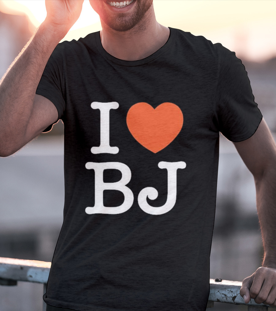 I Love Bj Ben Johnson T-Shirt