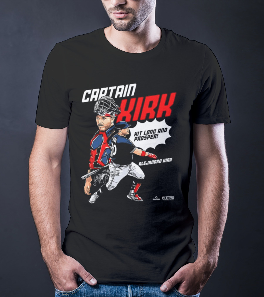 Alejandro Kirk Captain Kirk Hit Long And Prosper T-Shirt