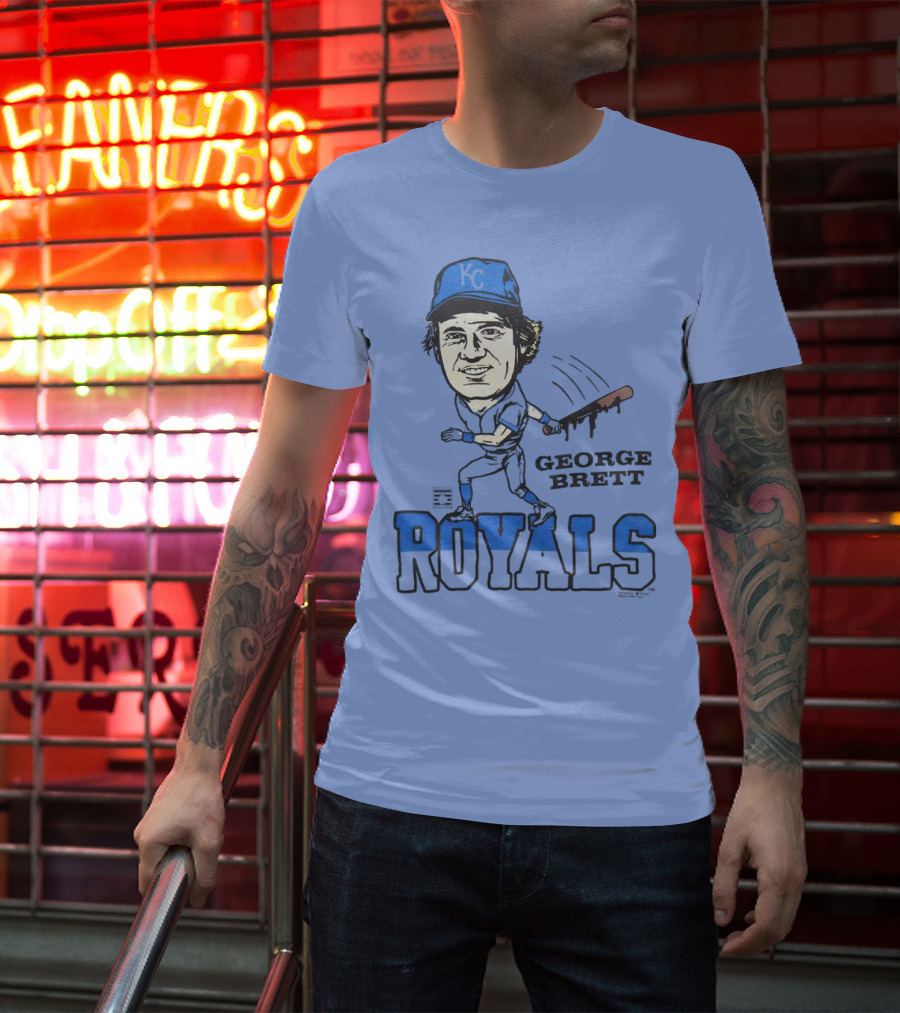 George Brett KC Royals Baseball T-Shirt
