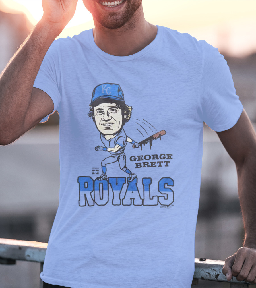 George Brett KC Royals Baseball T-Shirt