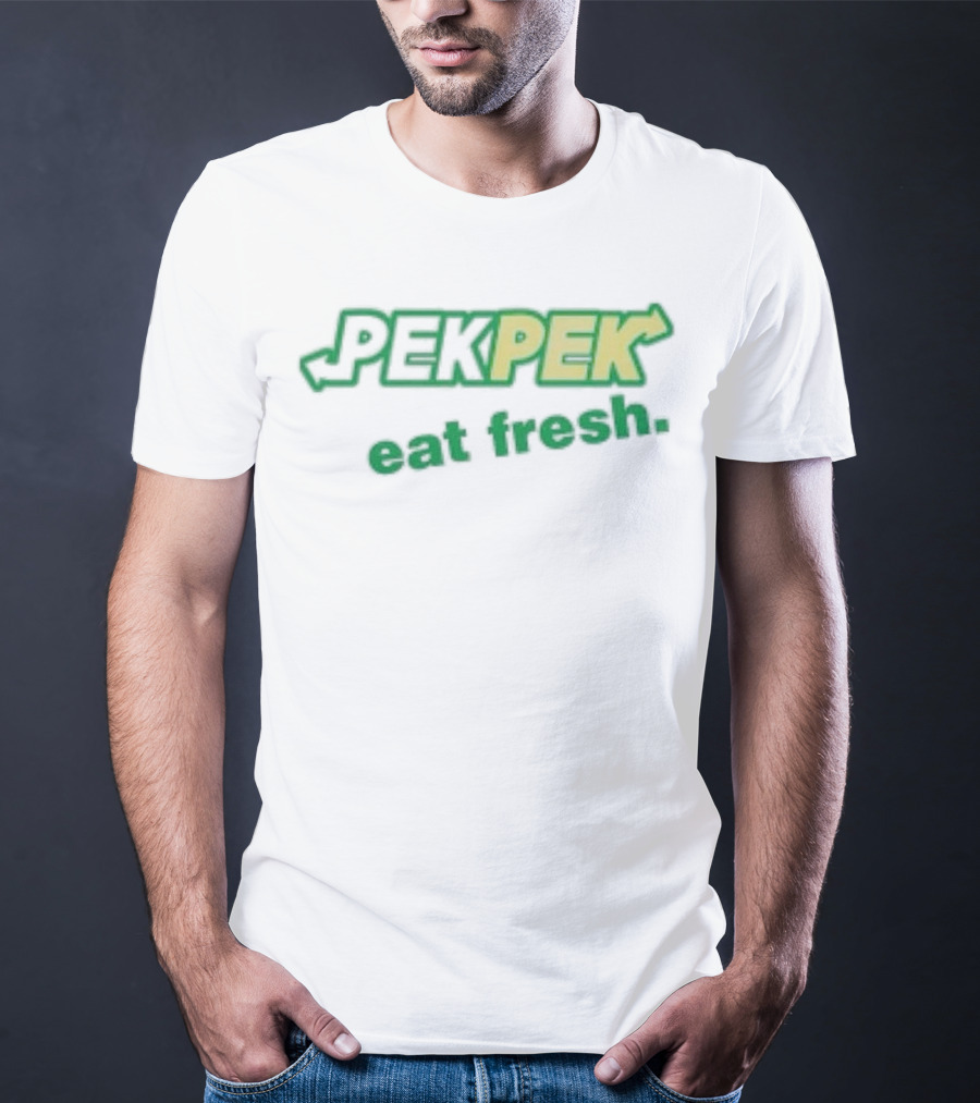 Lagula Beach Pek Pek Eat Fresh T-Shirt