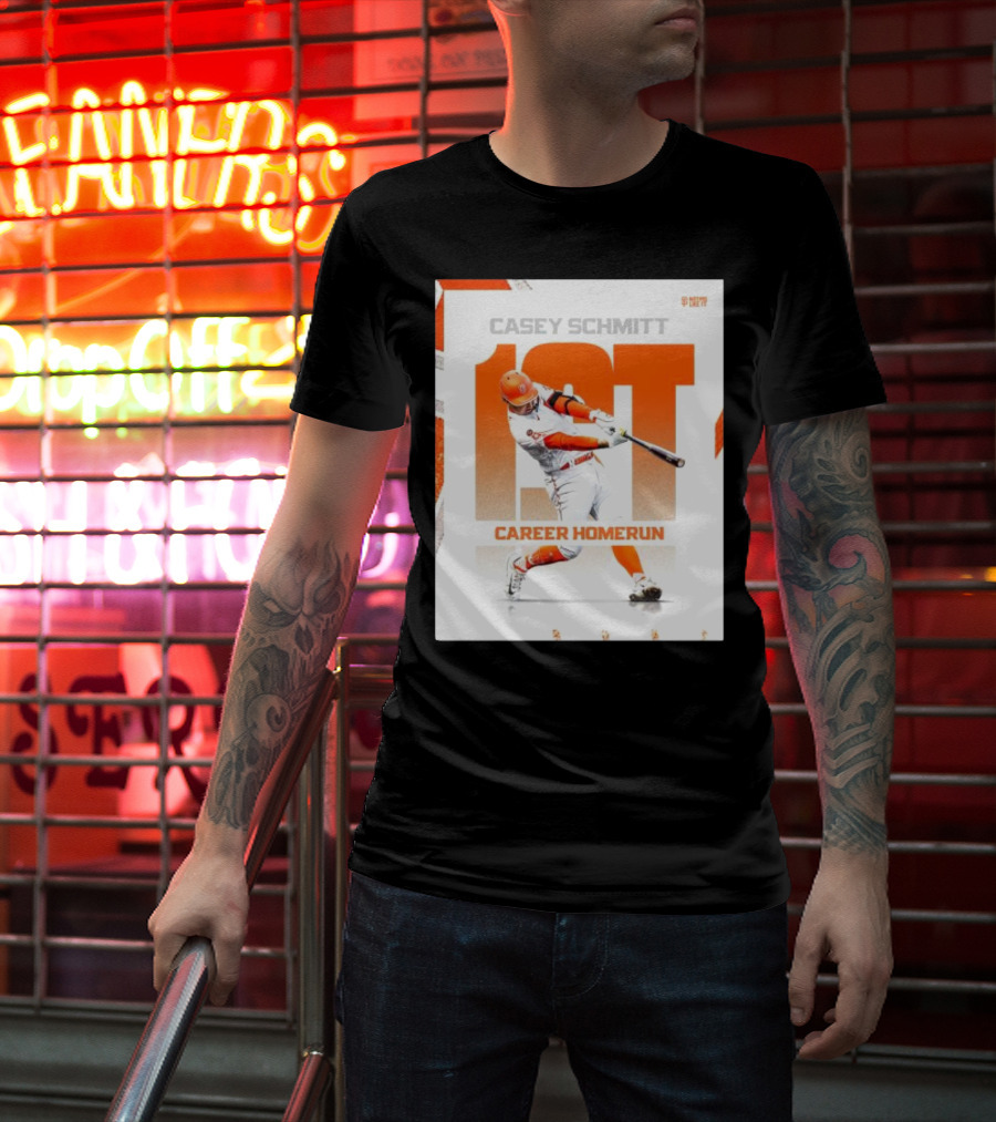 CASEY SCHMITT 1ST CAREER HOMERUN T-Shirt