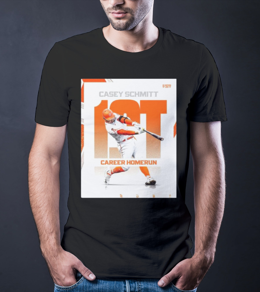 CASEY SCHMITT 1ST CAREER HOMERUN T-Shirt