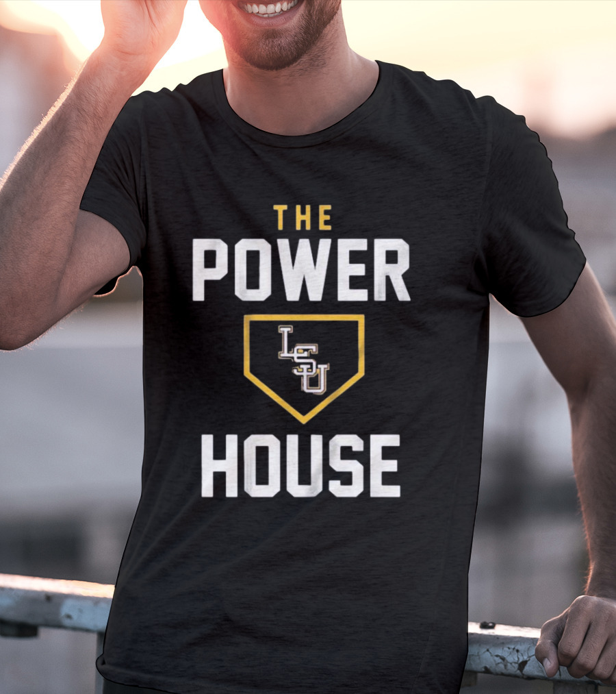 LSU Tigers The Powerhouse Baseball T-Shirt