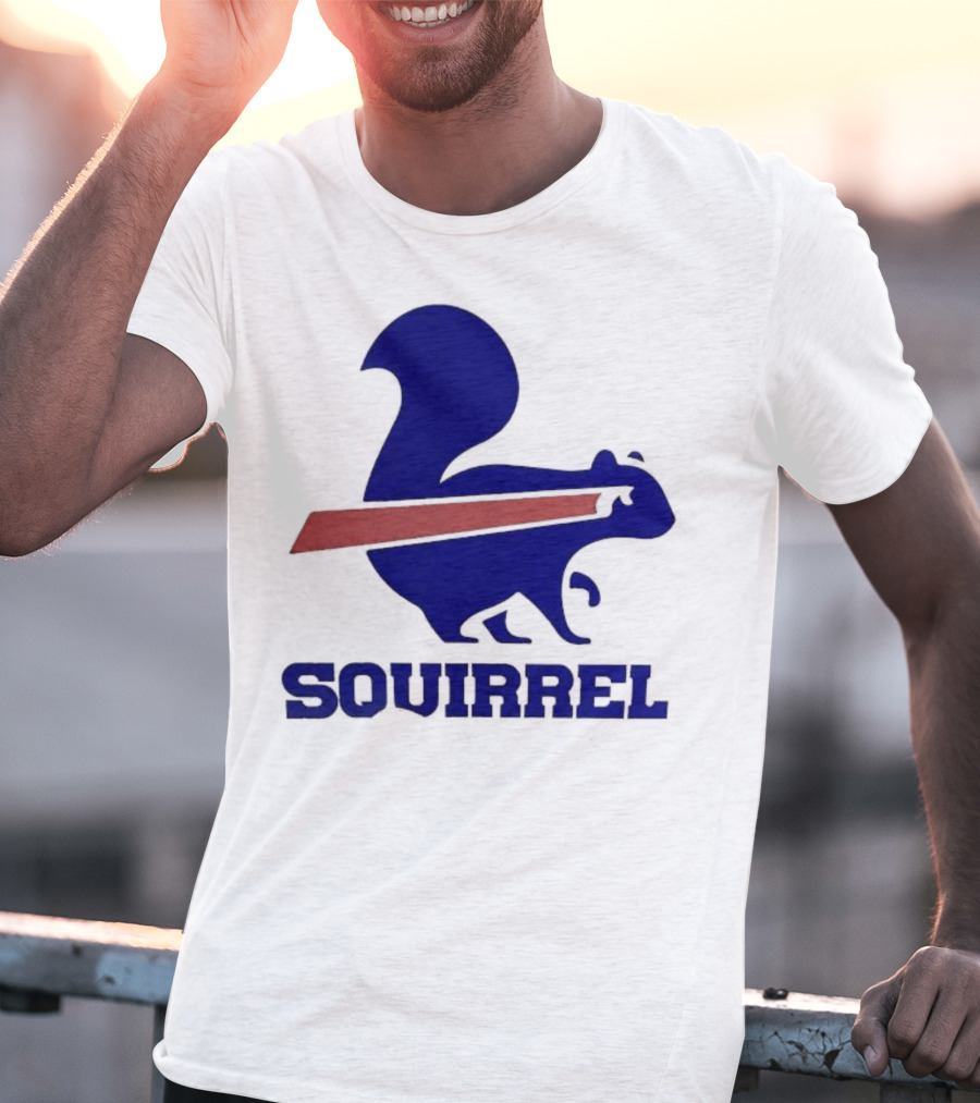 Buffalo Bills Squirrel Winters Squirrel T-Shirt
