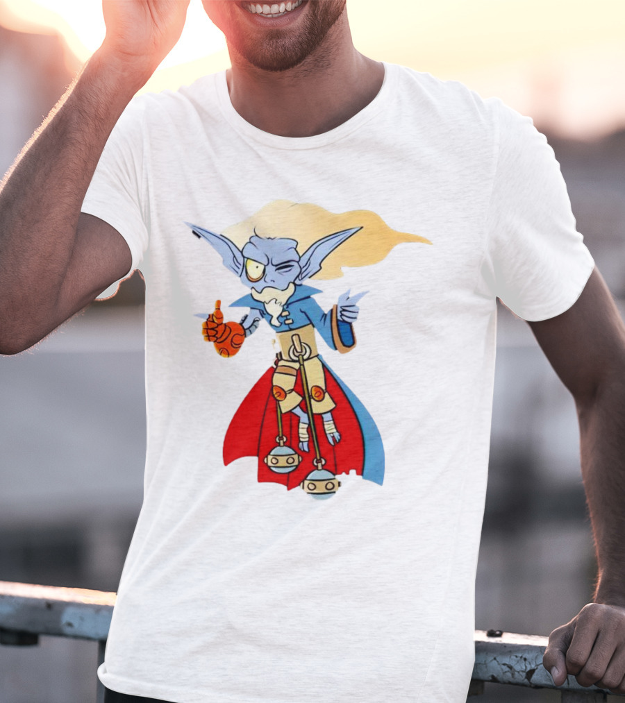 Gol Acheron Character From Jak And Daxter Franchise T-Shirt