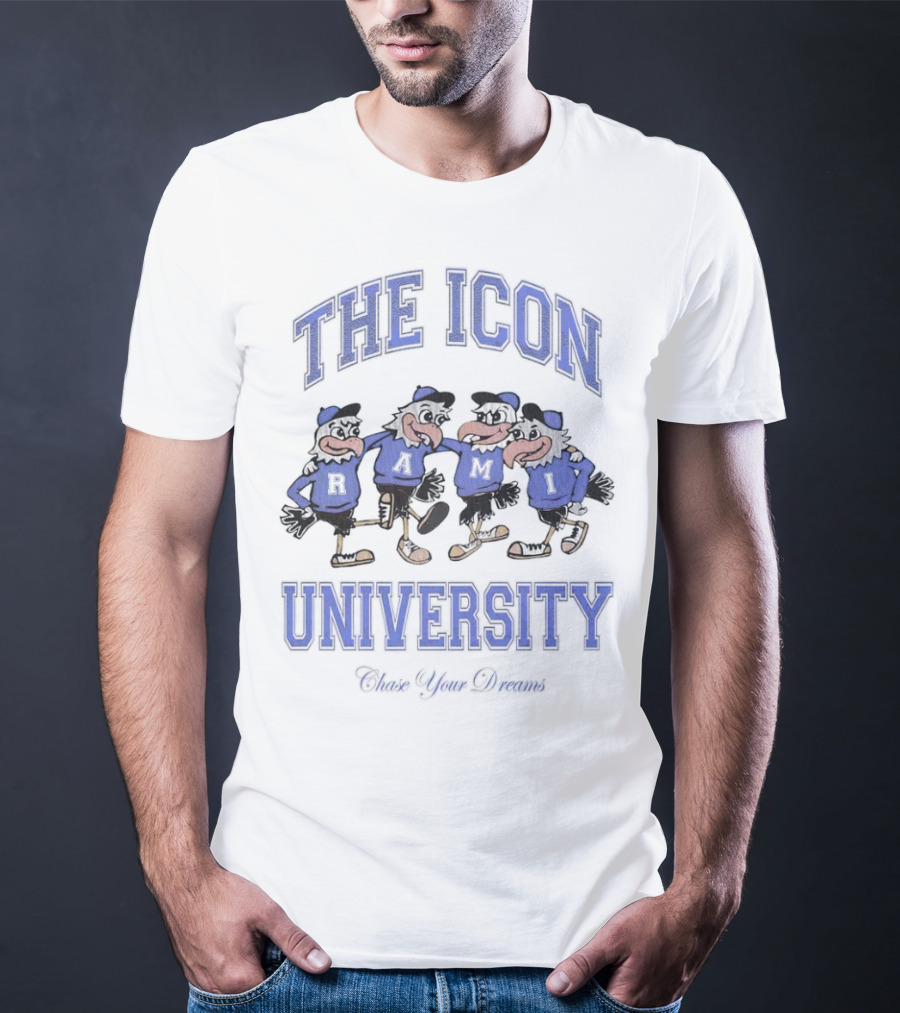 THE ICON UNIVERSITY RAMI Chase Your Dreams T-Shirt