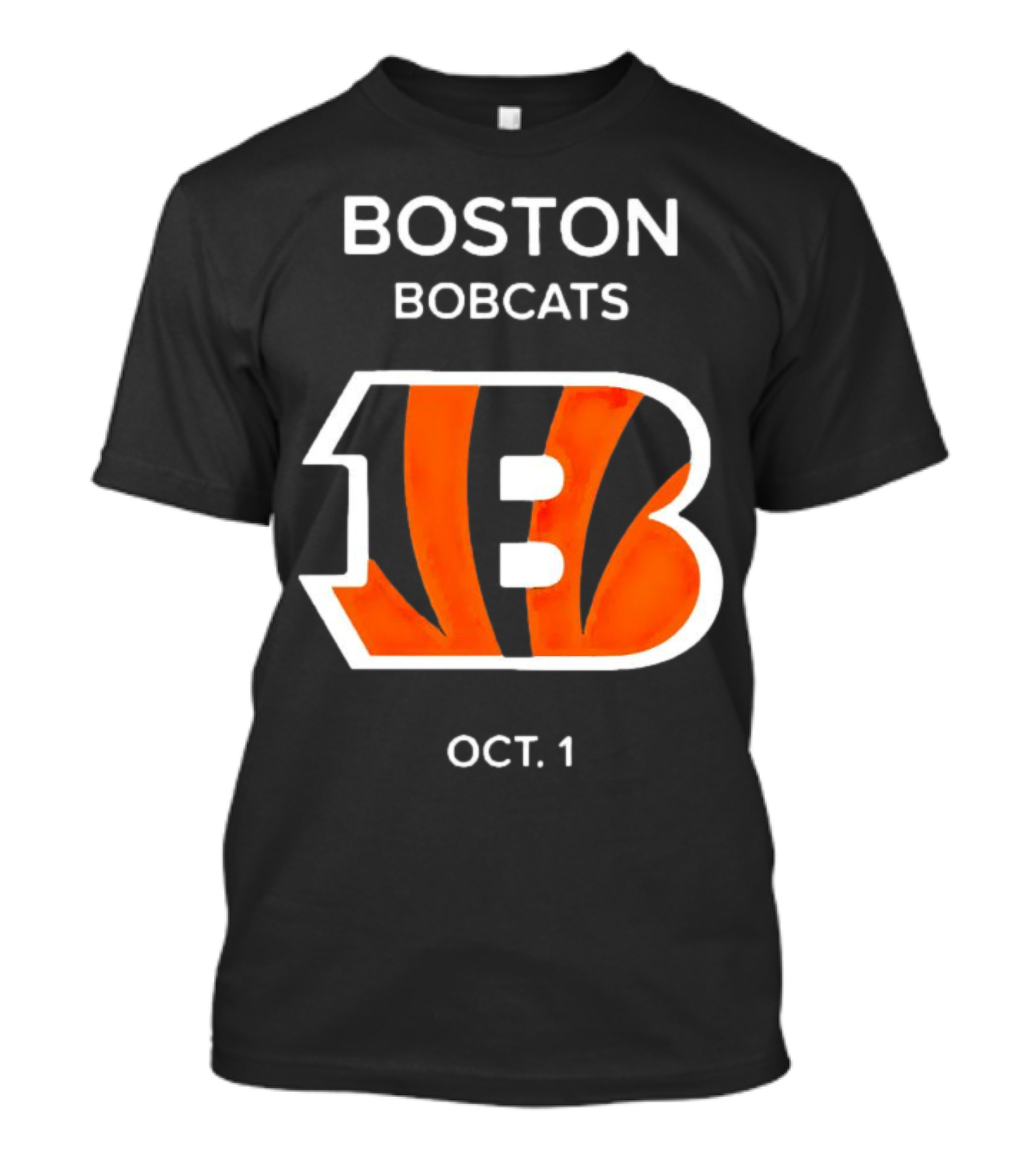 Boston Bobcats Oct. 1 Bengals T-Shirt