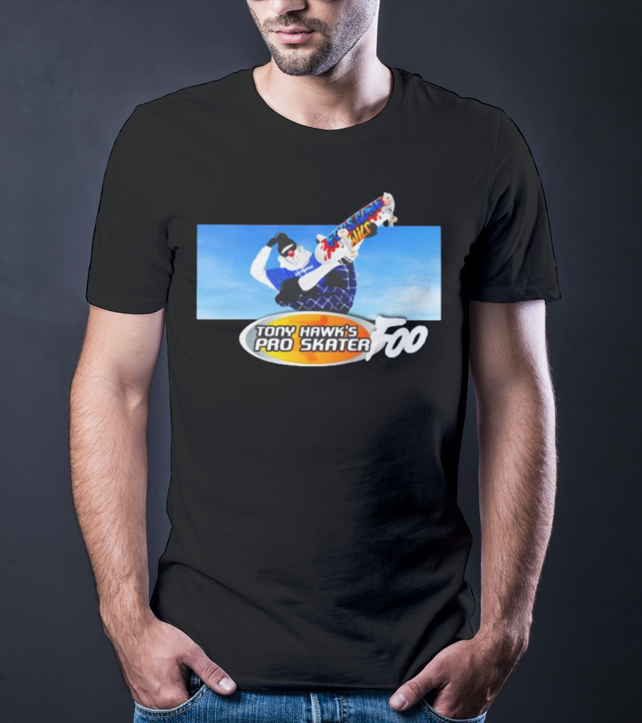 Tony Hawk's Pro Skater Foo Skateboard Tricks T-Shirt
