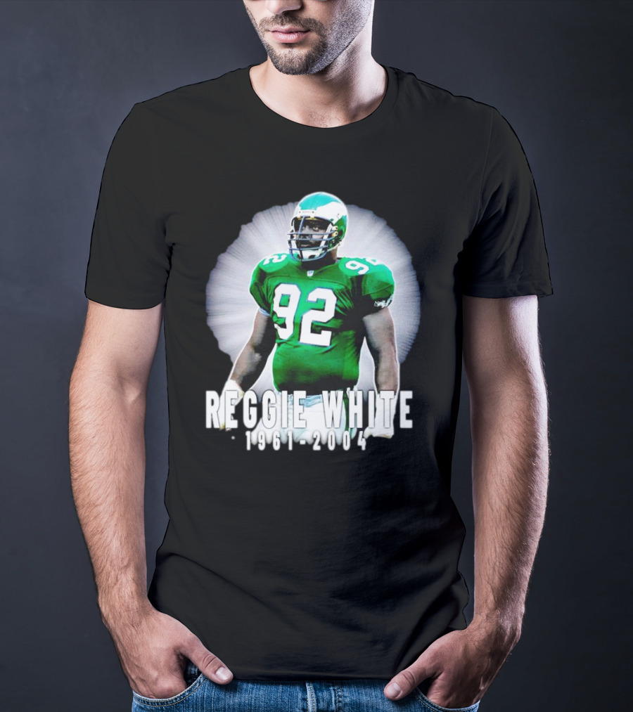 Reggie White 1961-2004 Legacy Series 92 Football Legend T-Shirt