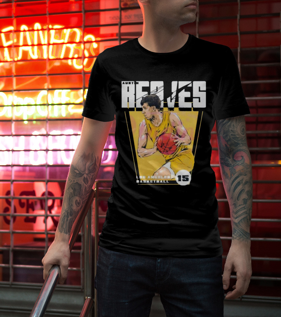 Austin Reaves Los Angeles Basketball 15 T-Shirt