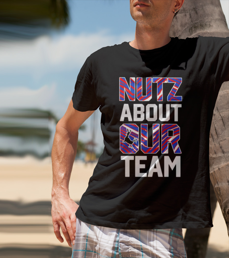 Wingnuts Nutz About Our Team Buffalo Stripes T-Shirt