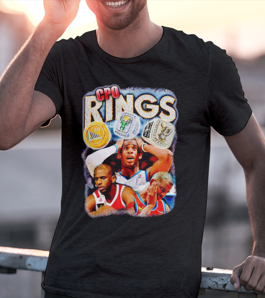 CPO Rings NBA Basketball Champion Dreams And Legacy T-Shirt