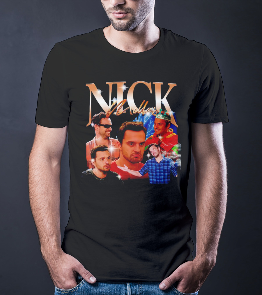Nick Miller 90s Collage T-Shirt