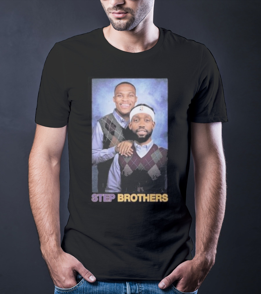 Lakers Westbrook Beverly Step Brothers T-Shirt