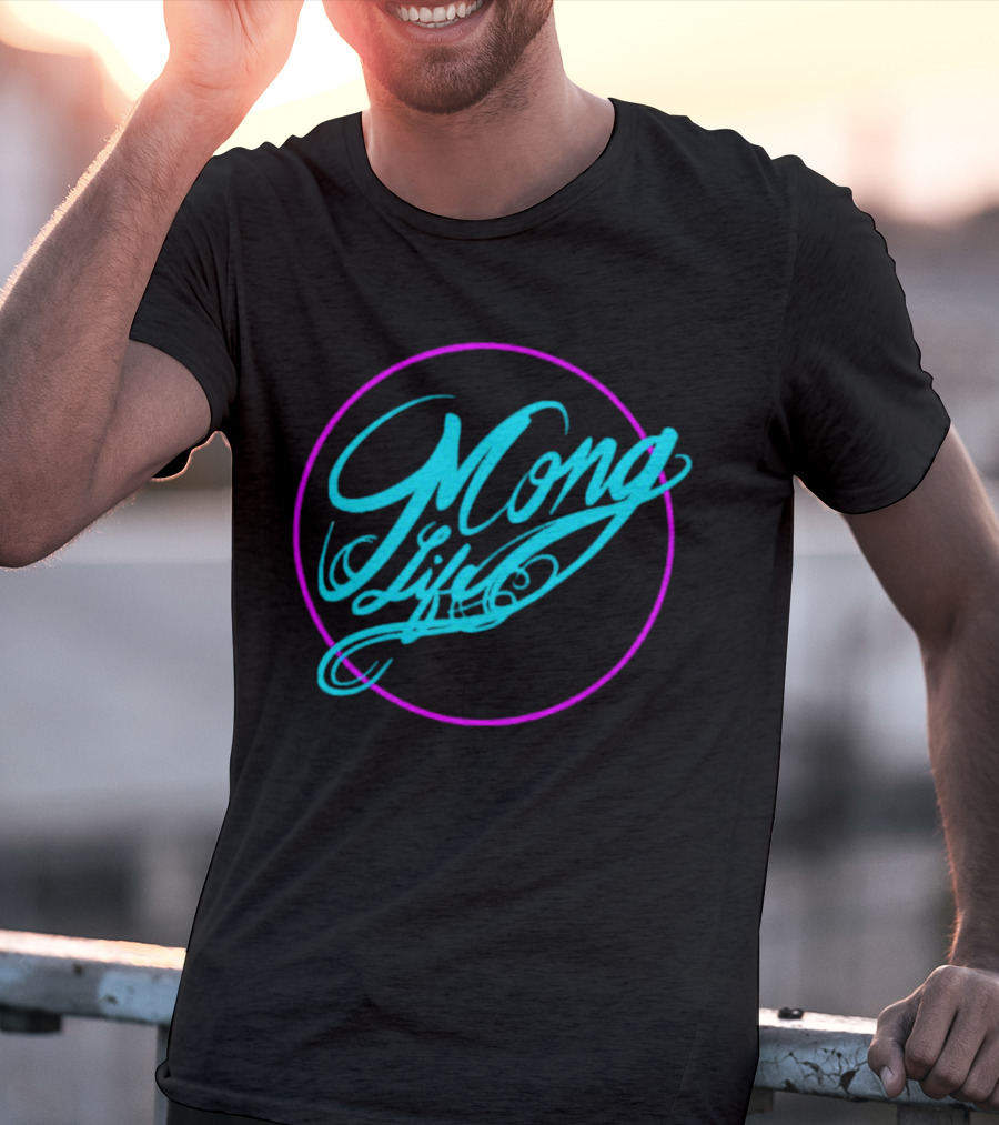 Mong Life Raff Grlllz Circle T-Shirt