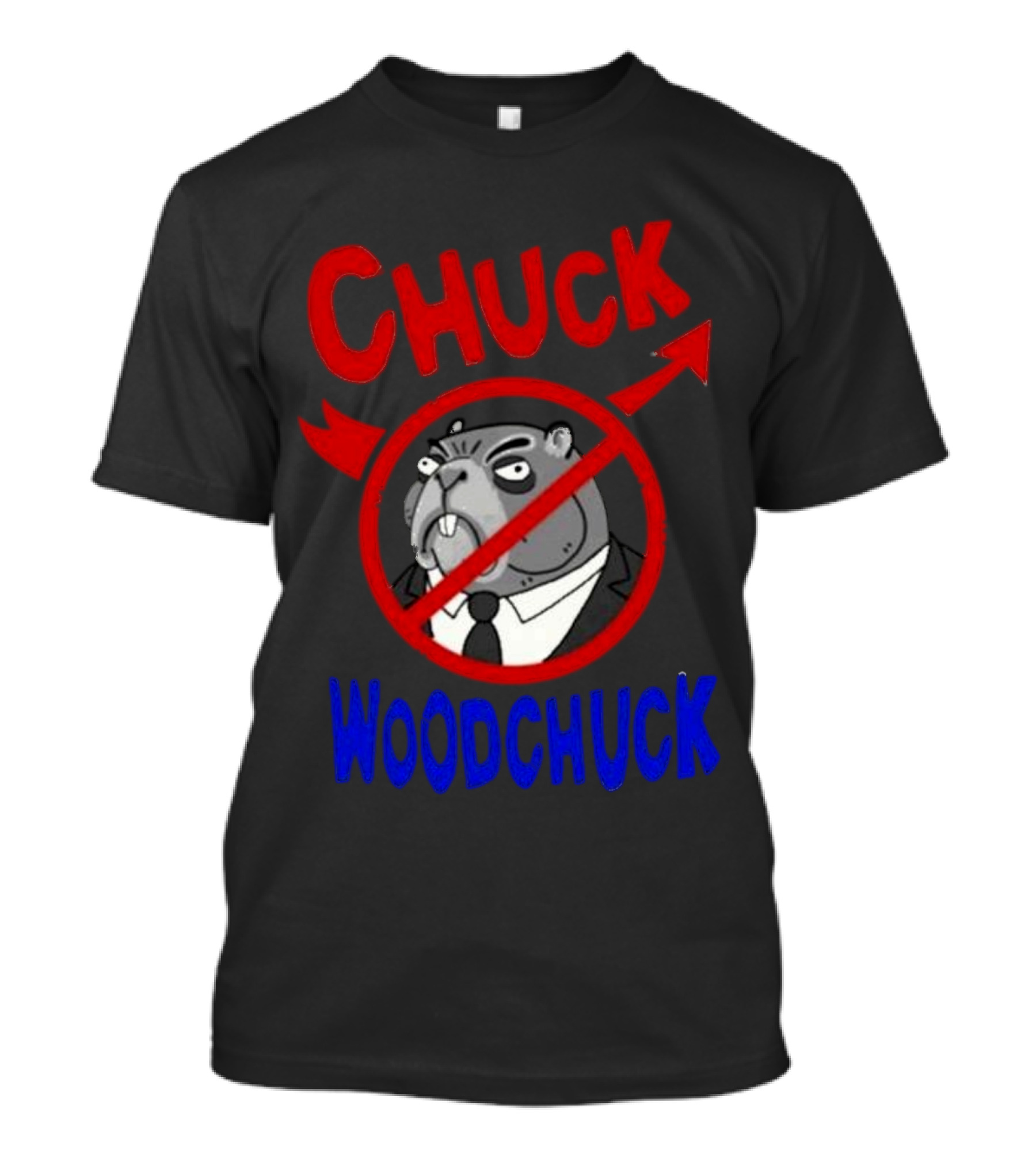 Chuck Woodchuck Bojack Horseman Stop Sign Iconic Fan Reference T-Shirt