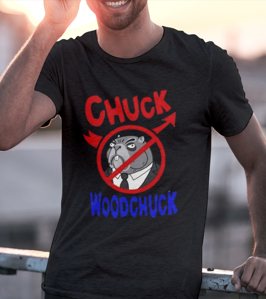 Chuck Woodchuck Bojack Horseman Stop Sign Iconic Fan Reference T-Shirt