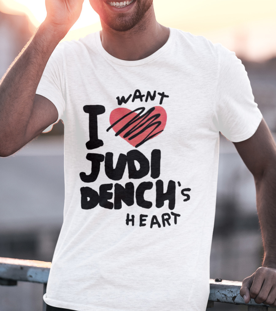 I Love Judi Dench's Heart T-Shirt