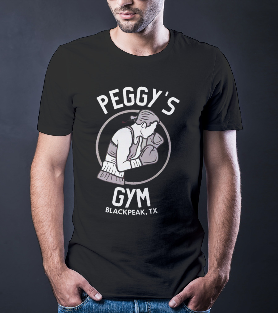 Peggy's Gym Blackpeak TX Boxing Fighter T-Shirt