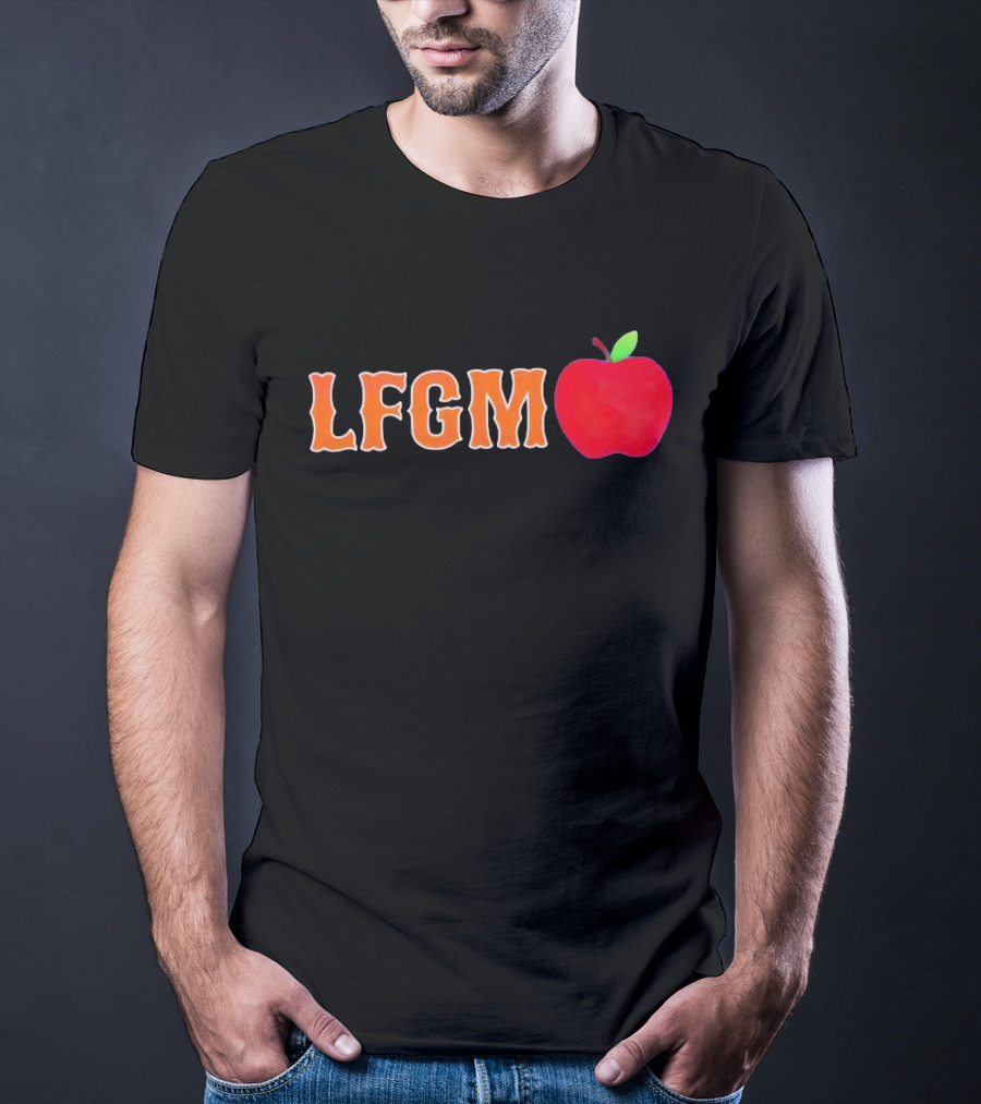LFGM Apple New York Mets T-Shirt