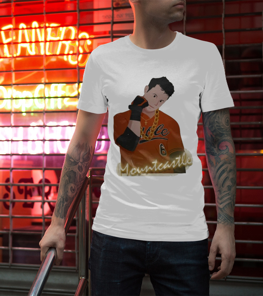 Mountcastle Neon Ryan Mountcastle Orioles Jersey Number Six T-Shirt