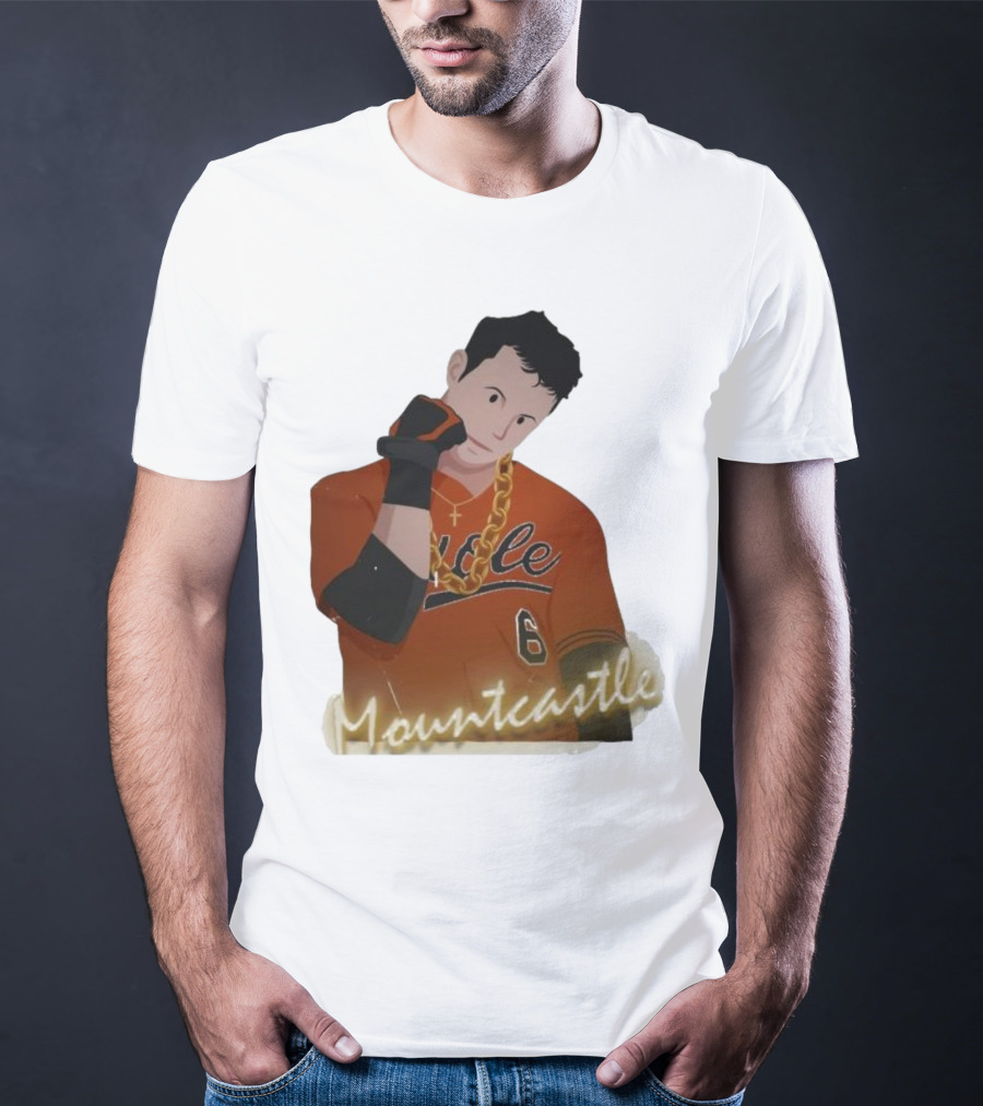 Mountcastle Neon Ryan Mountcastle Orioles Jersey Number Six T-Shirt