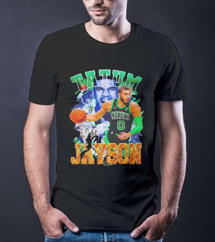 Tatum Celtics Jayson Basketball Star T-Shirt