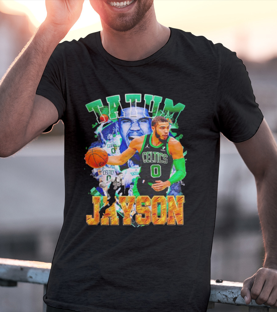Tatum Celtics Jayson Basketball Star T-Shirt