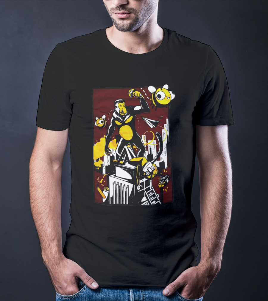 Proboscis Monke Duncan Osie King Kong Bee City Adventure T-Shirt
