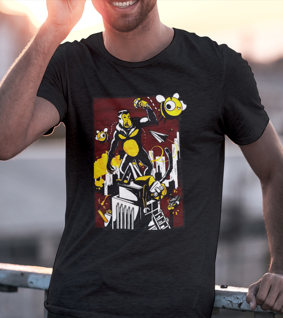 Proboscis Monke Duncan Osie King Kong Bee City Adventure T-Shirt