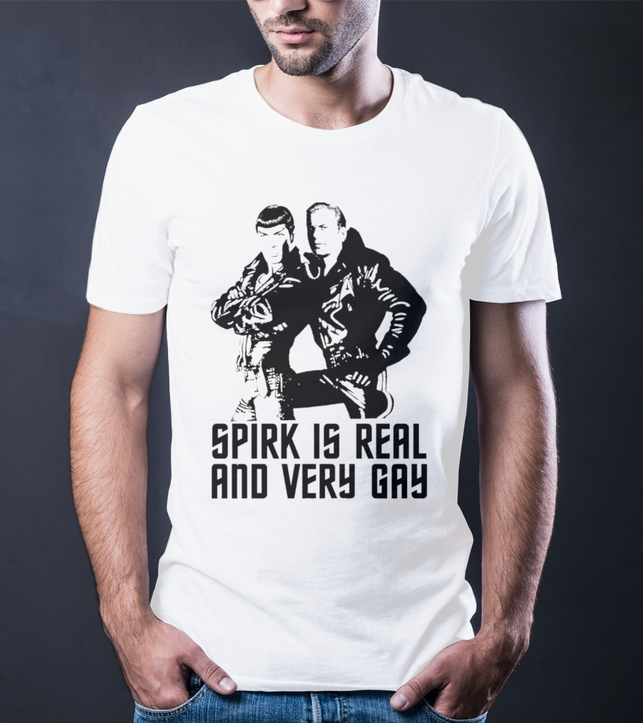 Spirk Is Real And Very Gay Star Trek T-Shirt