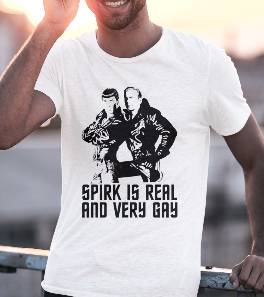 Spirk Is Real And Very Gay Star Trek T-Shirt