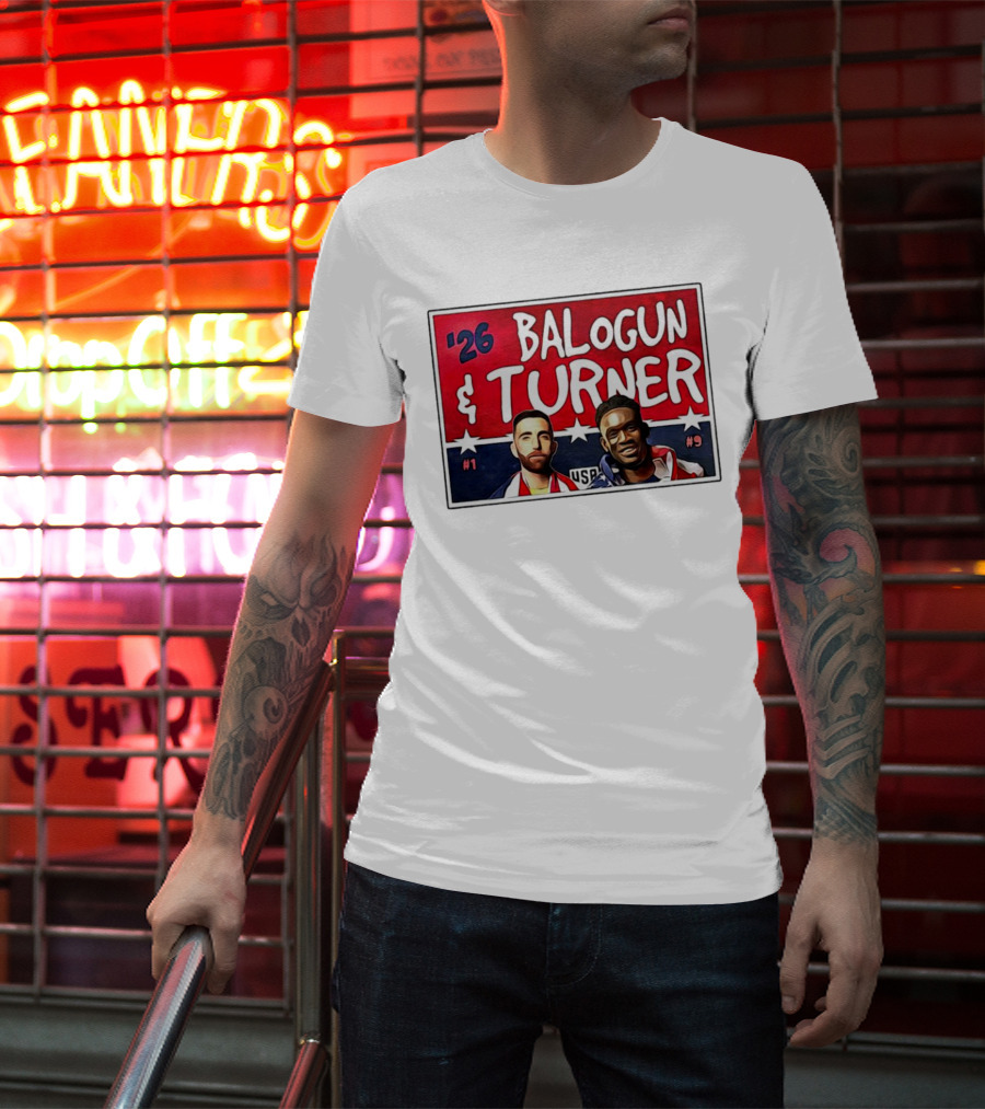 '26 Balogun Turner USA #1 #9 T-Shirt
