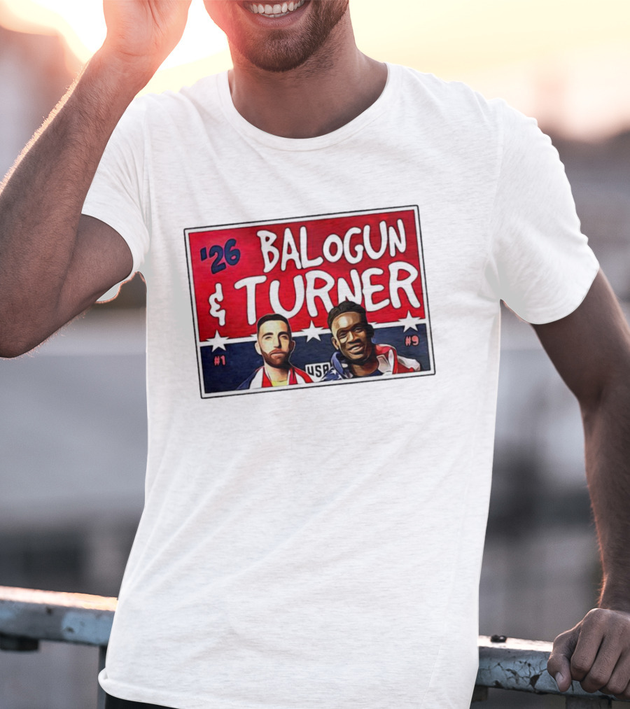 '26 Balogun Turner USA #1 #9 T-Shirt