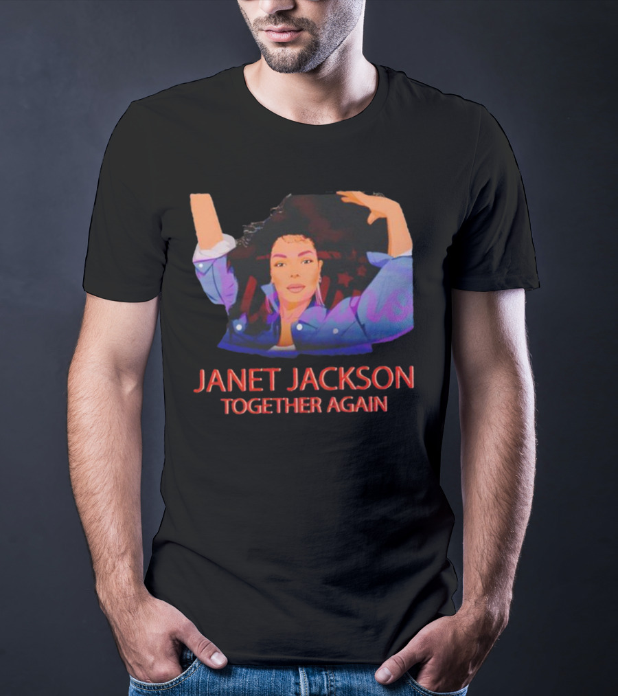 Janet Jackson Together Again Iconic Style Recognition T-Shirt